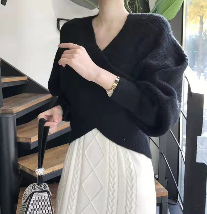 Alina | Stylowy sweter w sploty
