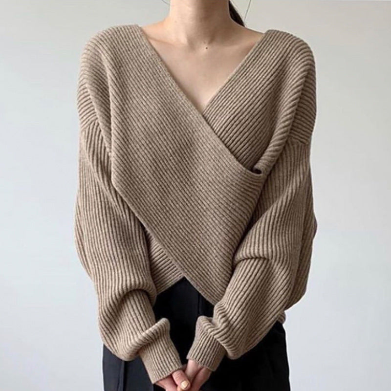 Noelia | Elegancki sweter w sploty