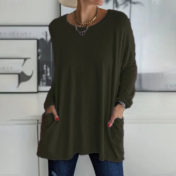 Sabrina | Luźny sweter z kieszeniami