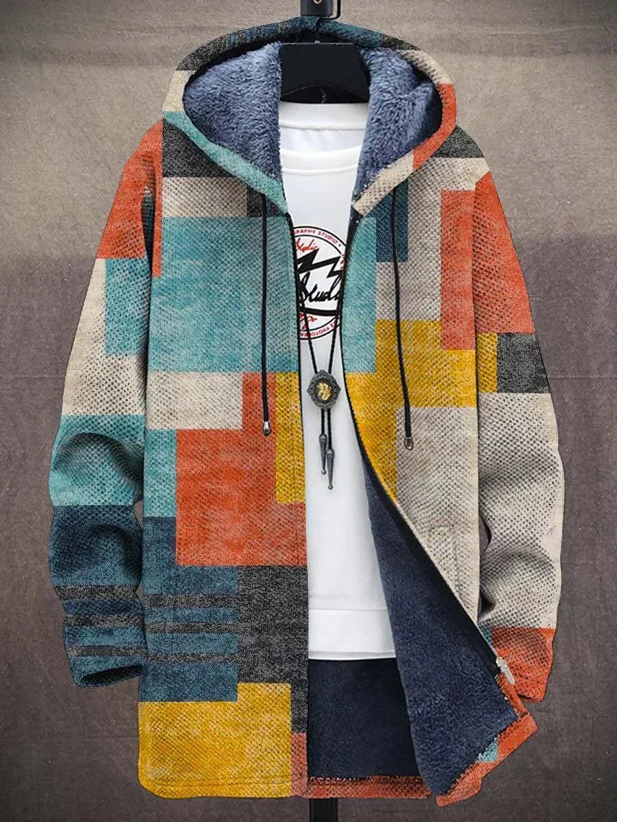 Victoria | Kolorowy Sweter Kurtka