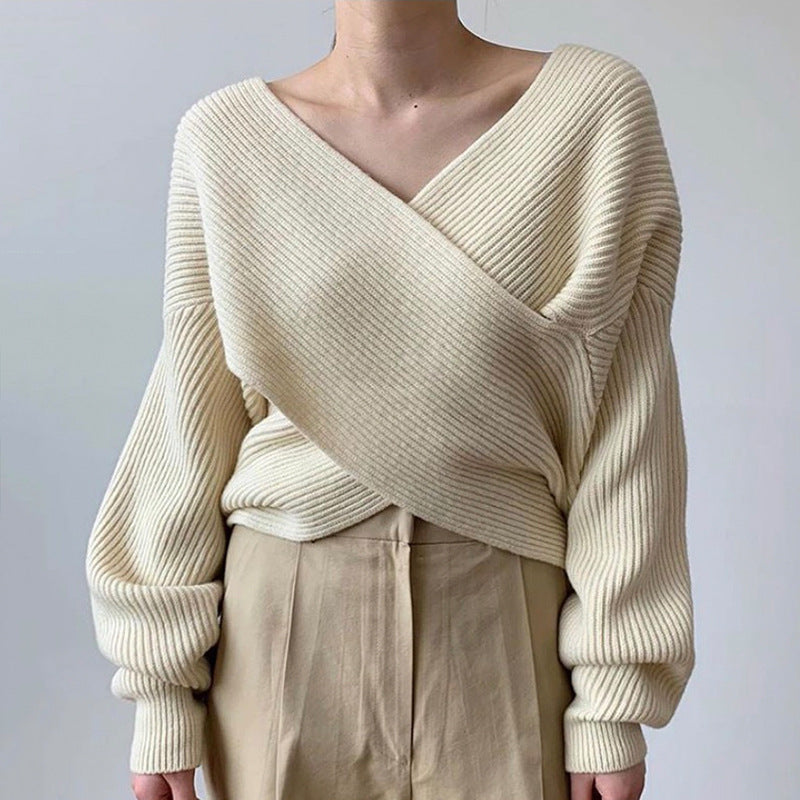 Alina | Stylowy sweter w sploty