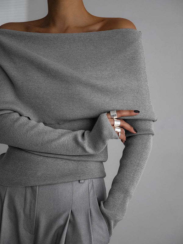 Erica | Sweter Elegancji Bez Ramiączek