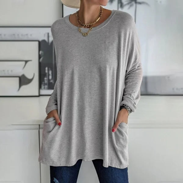 Sabrina | Luźny sweter z kieszeniami