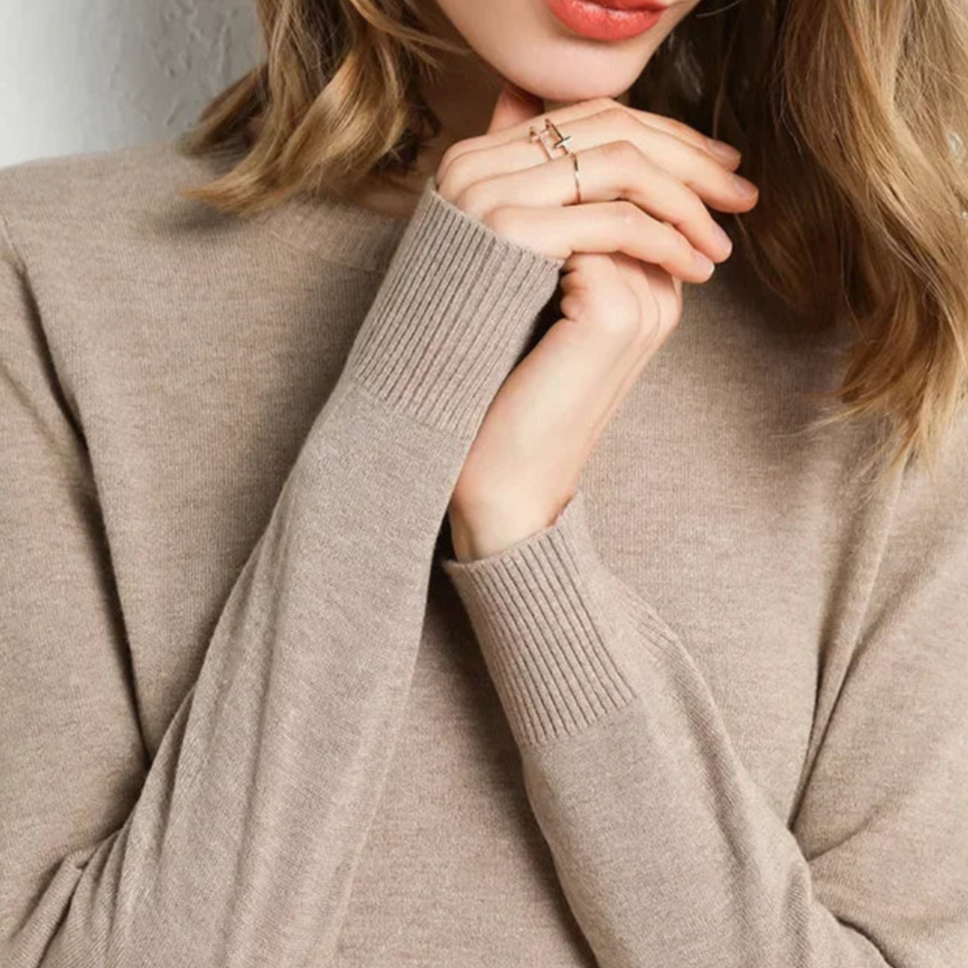Amelia | Komfortowy sweter z wełny