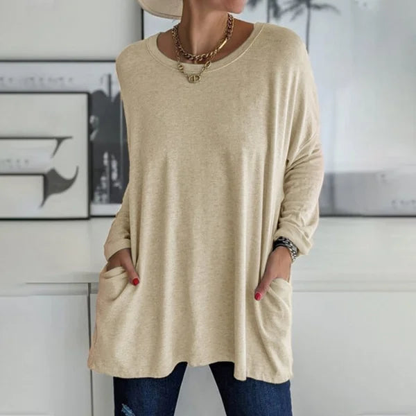Sabrina | Luźny sweter z kieszeniami