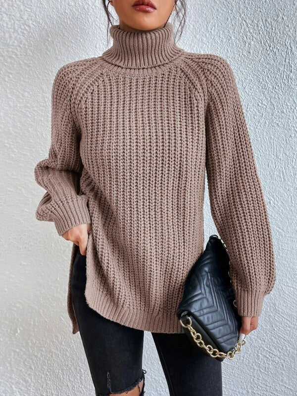 Ashlee | Gruby Sweter z Golfem
