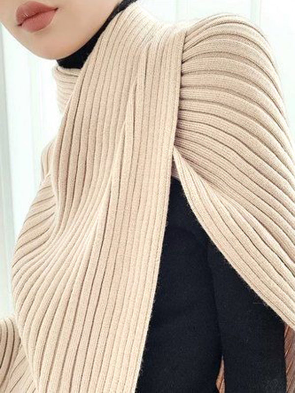 Kendall | Sweter z drapowanym splotem