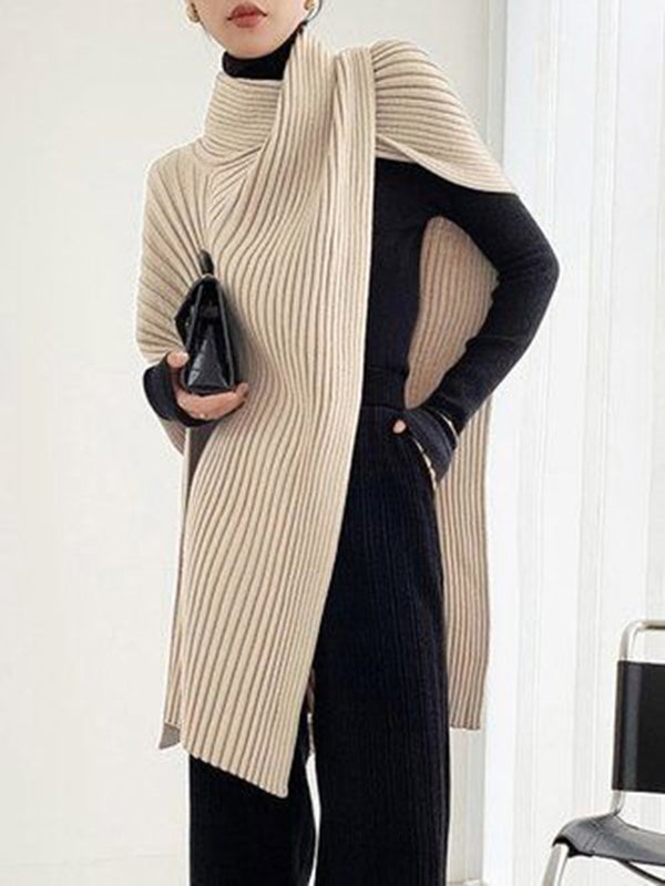 Kendall | Sweter z drapowanym splotem