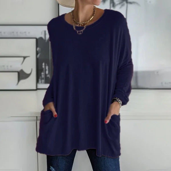 Sabrina | Luźny sweter z kieszeniami