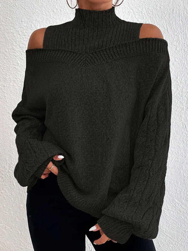 Bonnie | Sweter z odkrytymi ramionami