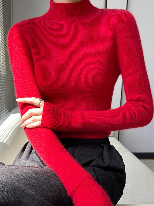 Adriana | Miękki Sweter z Golfem