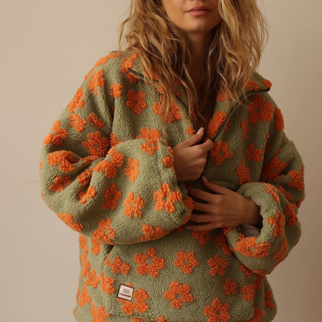 Halina™ |  Bluza polarowa Bloom