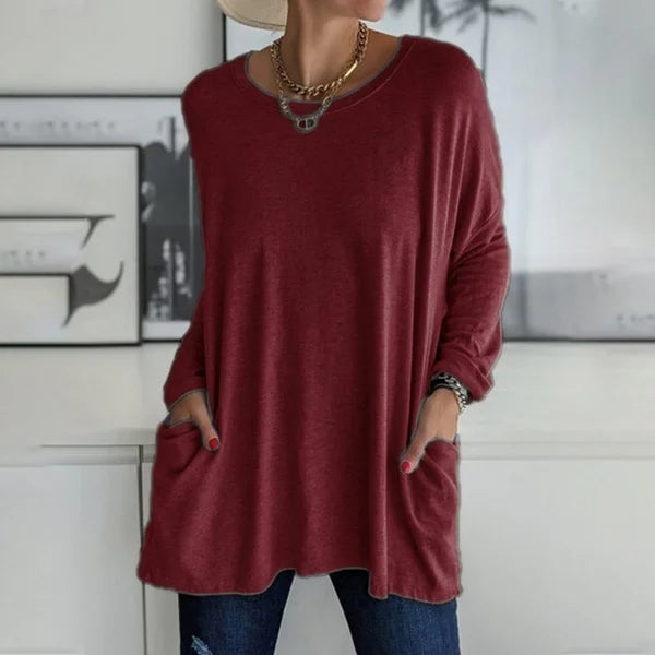 Sabrina | Luźny sweter z kieszeniami