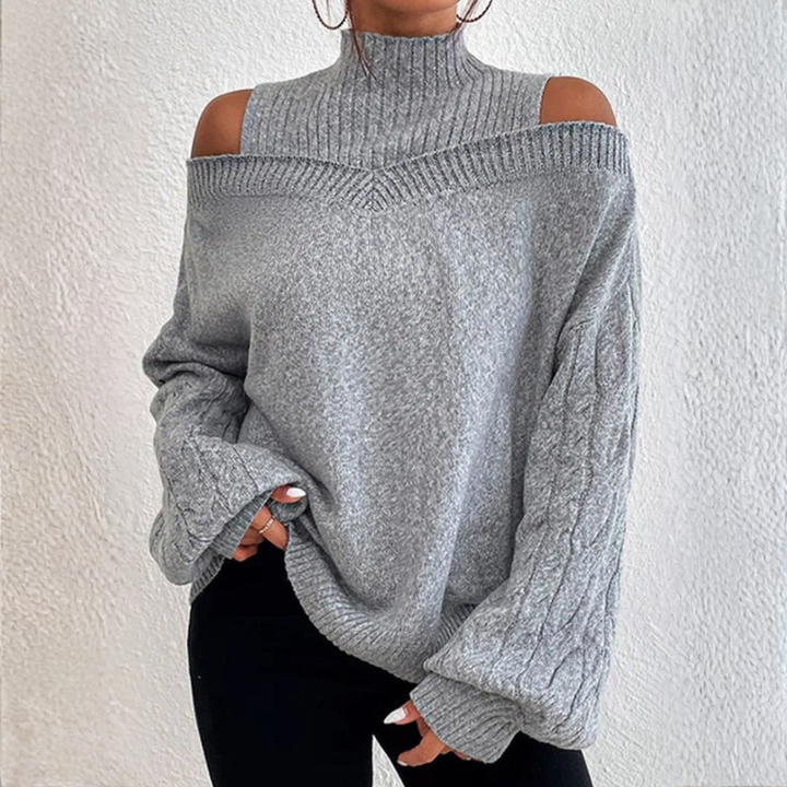 Bonnie | Sweter z odkrytymi ramionami