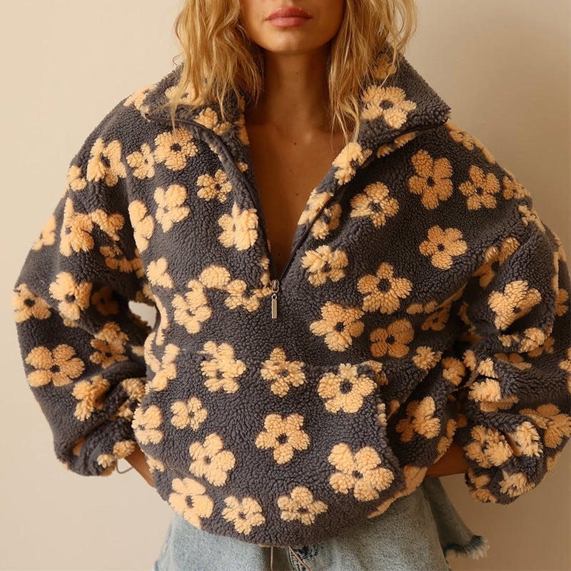 Halina™ |  Bluza polarowa Bloom