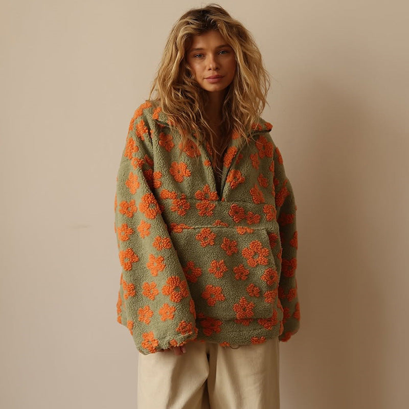 Halina™ |  Bluza polarowa Bloom