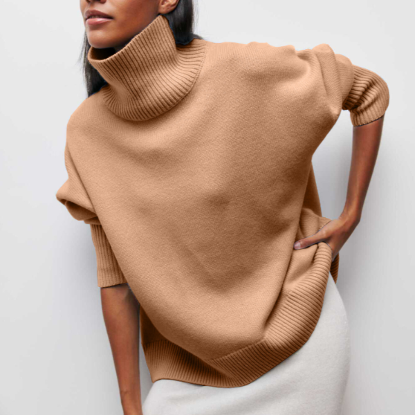 Tracey | Oversized Sweter z Golfem