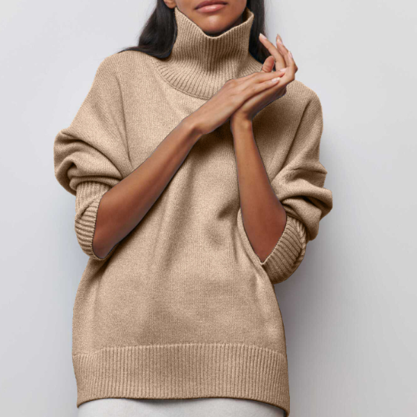 Tracey | Oversized Sweter z Golfem
