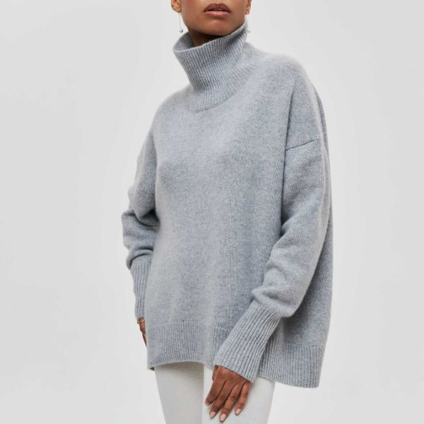 Tracey | Oversized Sweter z Golfem