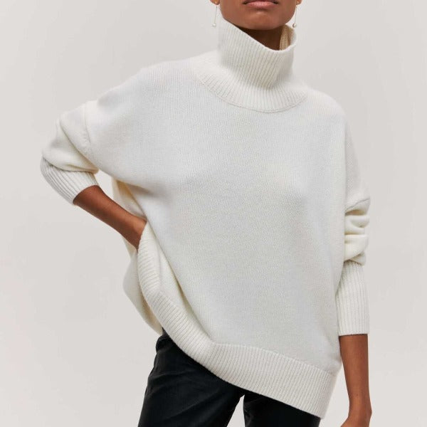 Tracey | Oversized Sweter z Golfem