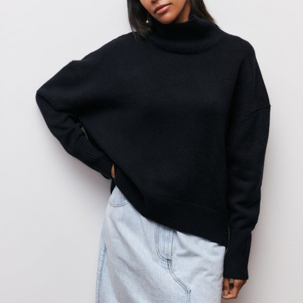 Tracey | Oversized Sweter z Golfem