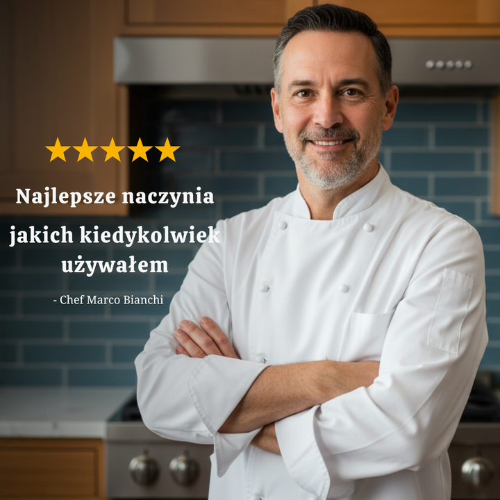Patelnia z Młotkowanego Tytanu