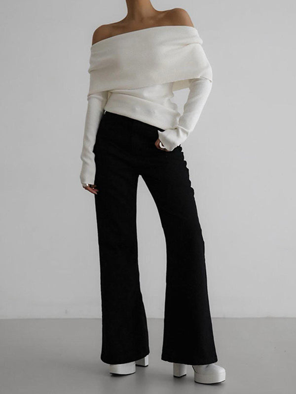 Erica | Sweter Elegancji Bez Ramiączek