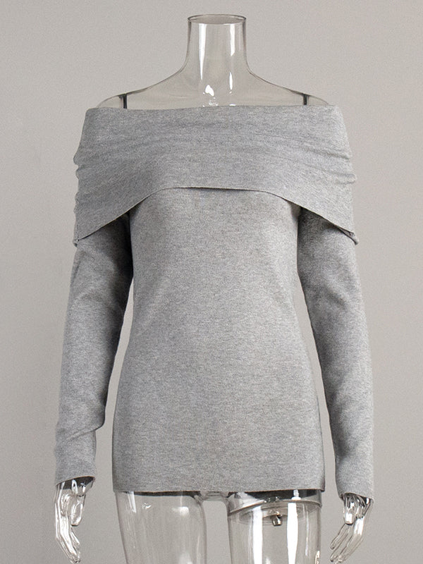 Erica | Sweter Elegancji Bez Ramiączek