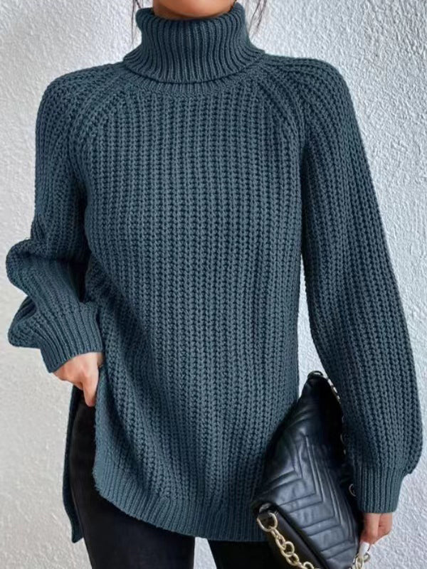 Ashlee | Gruby Sweter z Golfem
