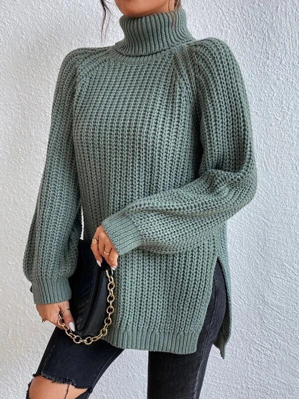 Ashlee | Gruby Sweter z Golfem