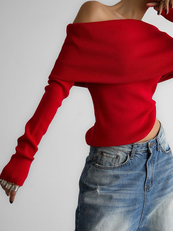 Erica | Sweter Elegancji Bez Ramiączek