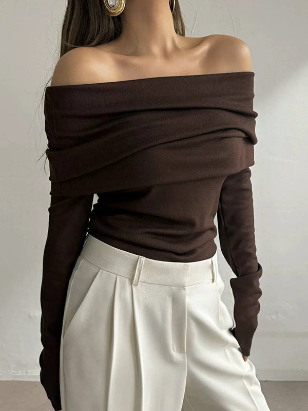 Erica | Sweter Elegancji Bez Ramiączek