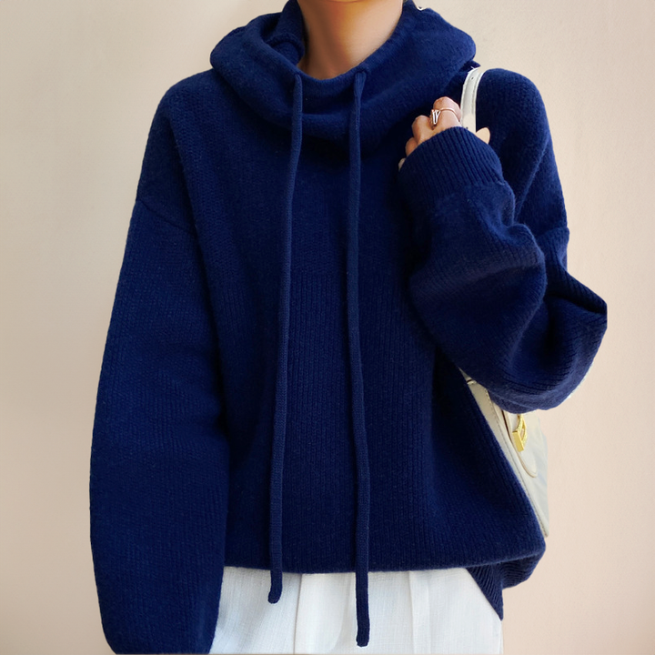 Eva | Sweter z sznurkiem