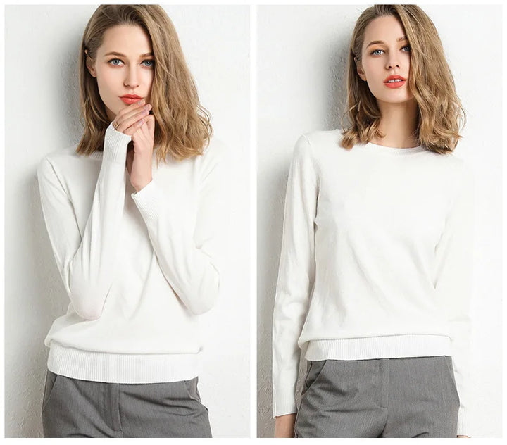 Amelia | Komfortowy sweter z wełny