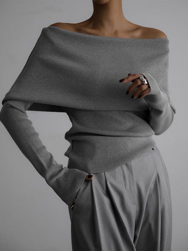Erica | Sweter Elegancji Bez Ramiączek