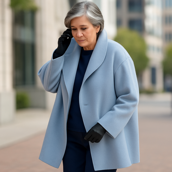 HANNA | Elegancki Casualowy Płaszcz