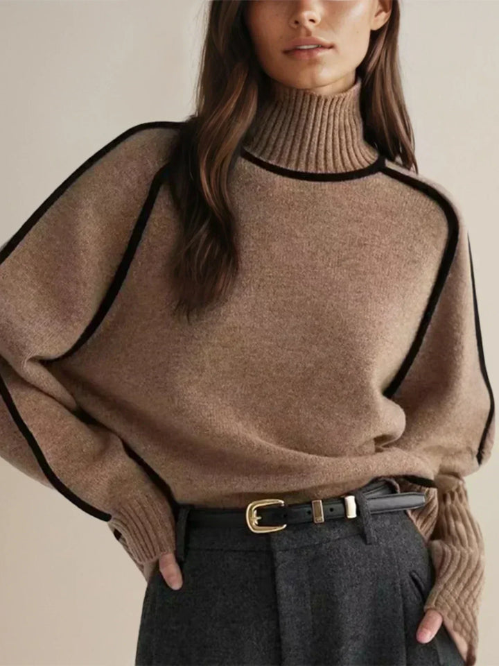 Donna | Elegancki sweter z golfem