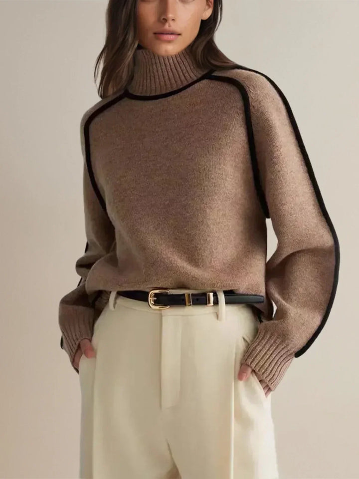 Donna | Elegancki sweter z golfem