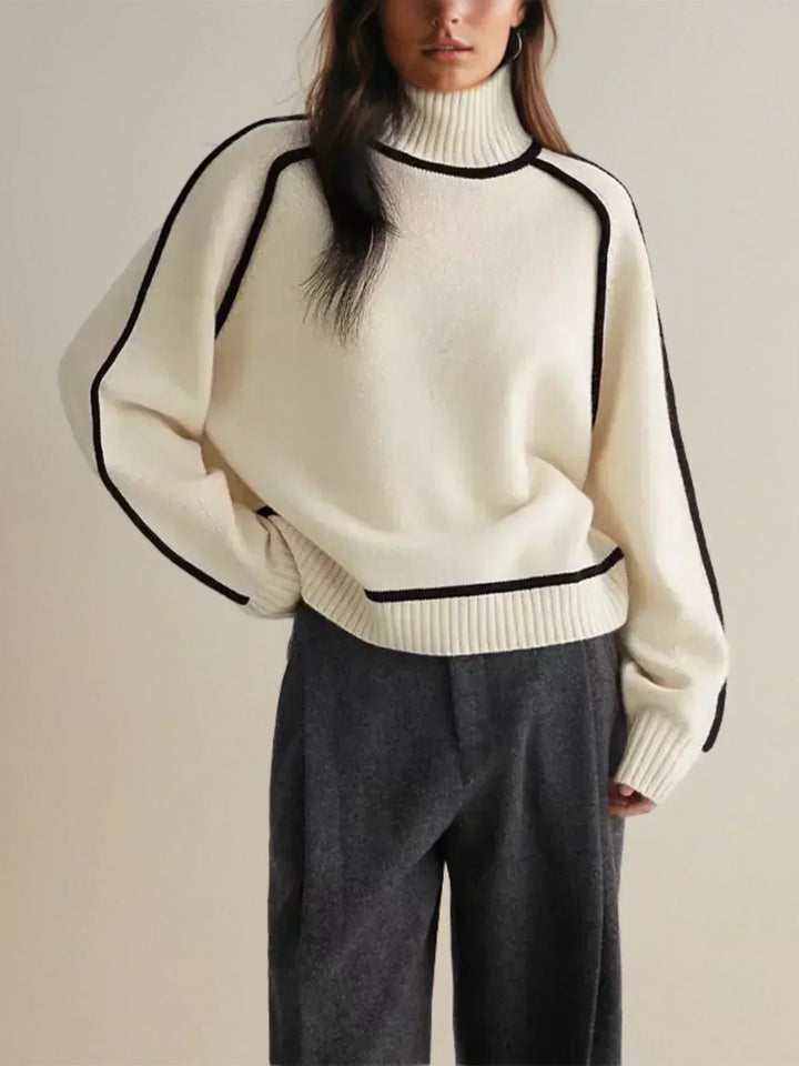 Donna | Elegancki sweter z golfem