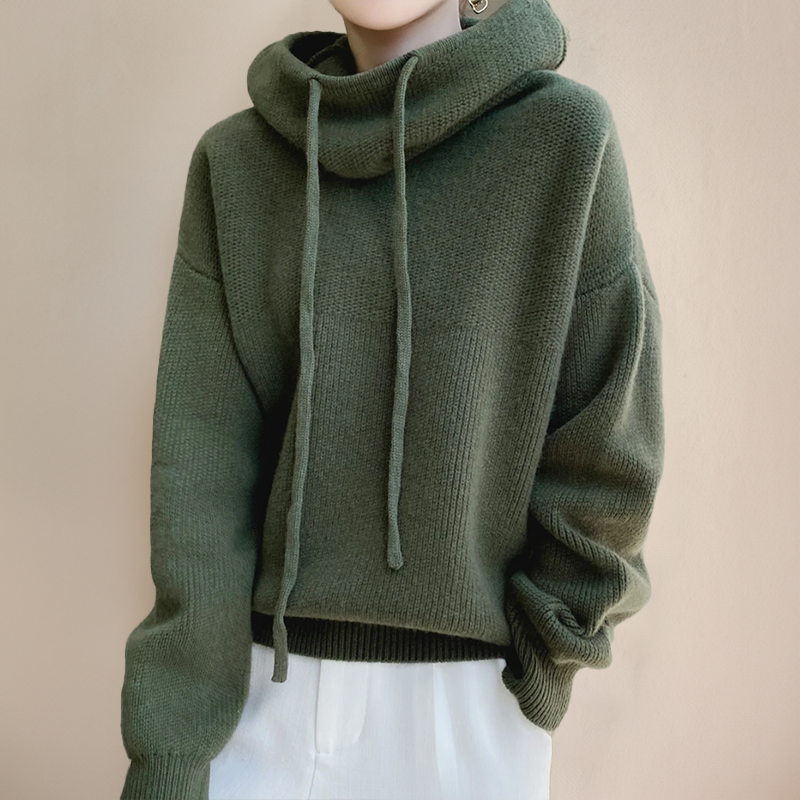 Eva | Sweter z sznurkiem